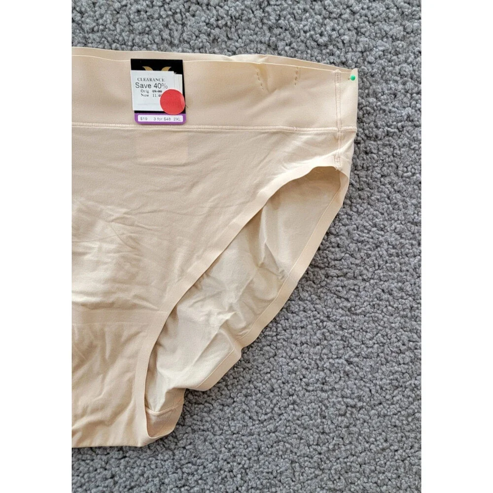 Wacoal At Ease High-Cut Brief Underwear Women's 9-2XL Sand Pull On